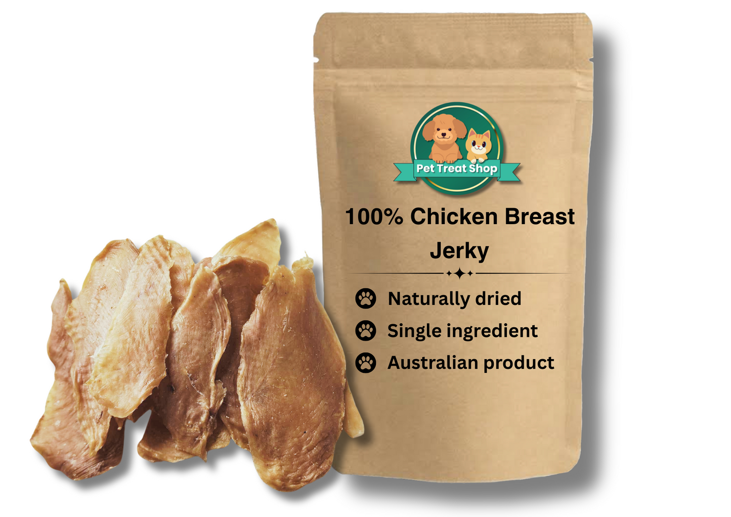 100% Chicken Jerky