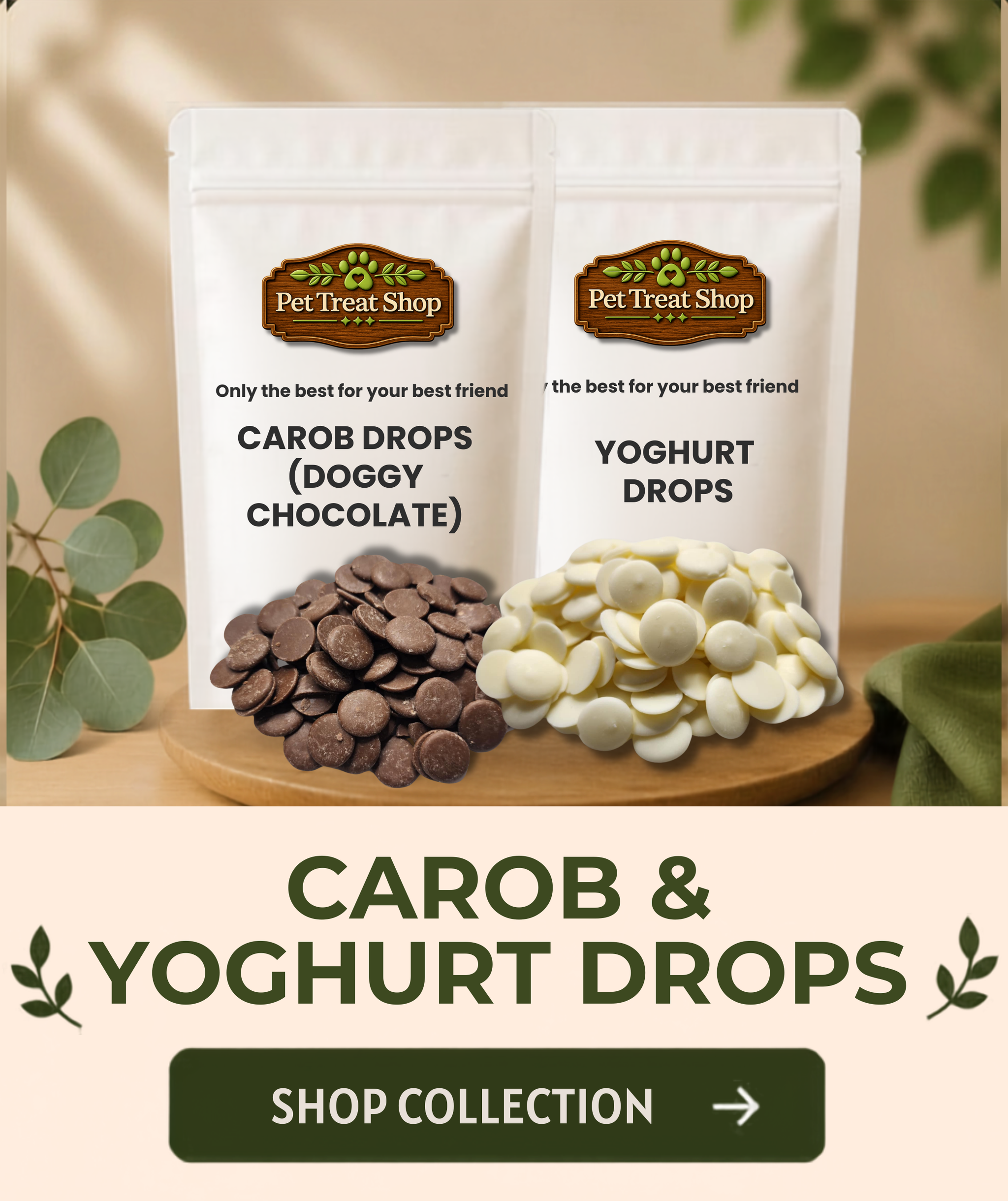 Yoghurt Drops & Carob Drops